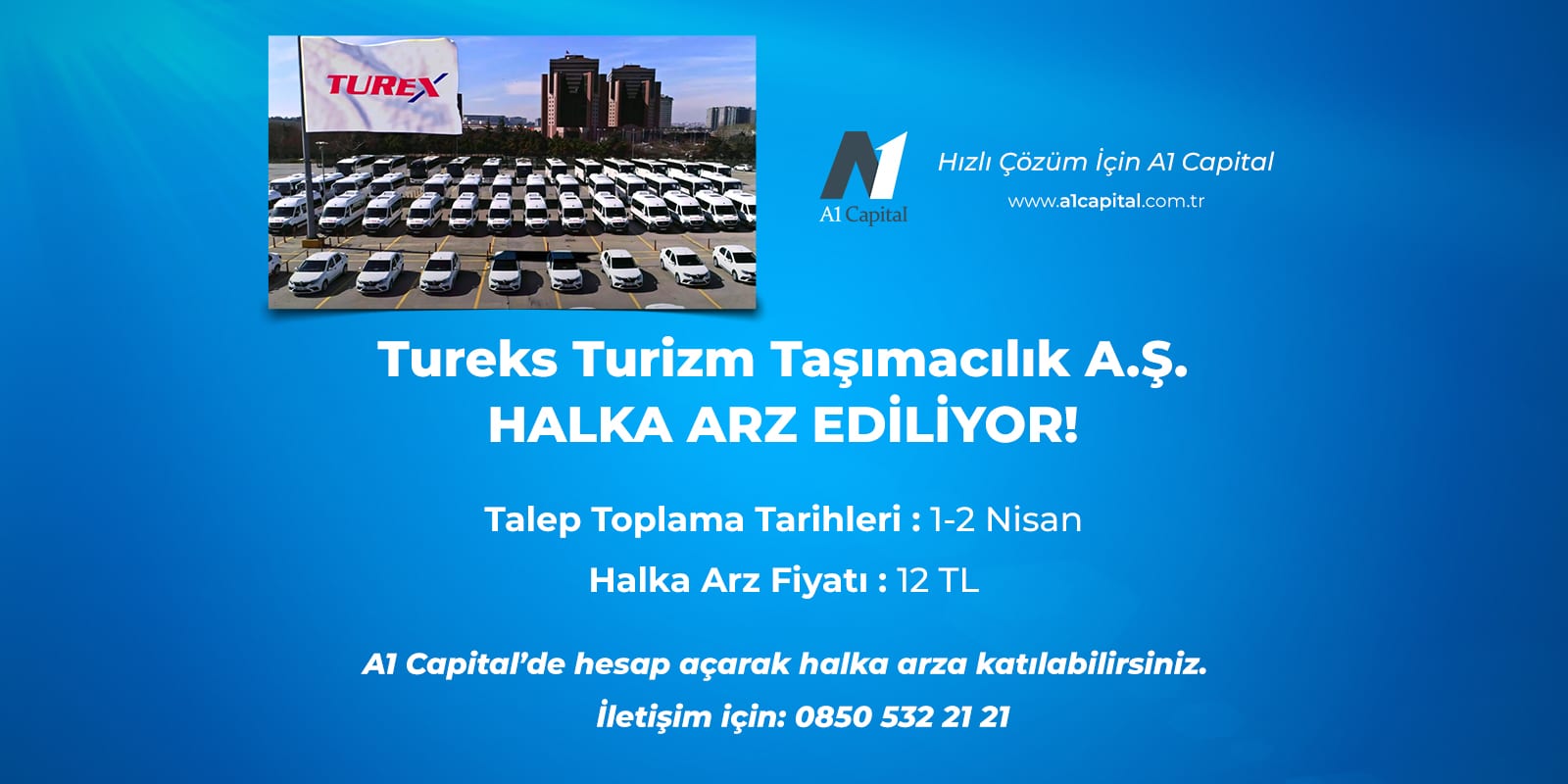Tureks Turizm Halka Arz - A1 Capital